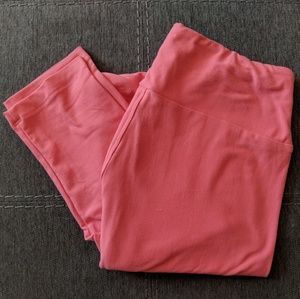 Lularoe Pink OS Leggings
